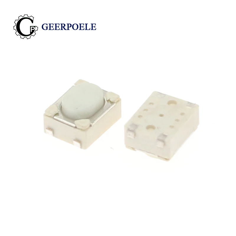 100 pcs/lot 3.2*4.2*2.5 Bent Foot/SMT 12V 0.05A Push Button Switch Metal Tactile Micro Tact Touch Switch
100 pcs/lot 3.2*4.2*2.5 Bent Foot/SMT 12V 0.05A Push Button Switch Metal Tactile Micro Tact Touch Switch
