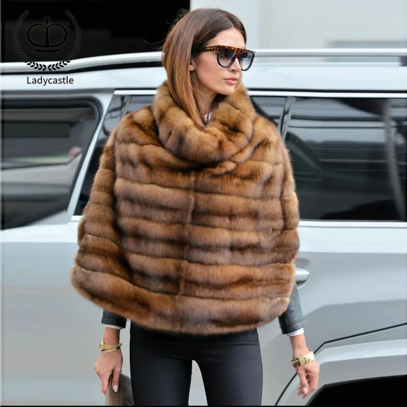 2018 New Real Mink Fur Cost Stand Collar Sable Pelt Fur Natural Jacket Women Genuine Warm Winter Real Fur Coats Luxury MKW-112
2018 New Real Mink Fur Cost Stand Collar Sable Pelt Fur Natural Jacket Women Genuine Warm Winter Real Fur Coats Luxury MKW-112