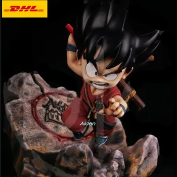 

20" Dragon Ball Statue Son Goku Bust Kid Goku 1/3 Scale Full-Length Portrait Super Saiyan GK Action Figure Toy BOX 50CM B803