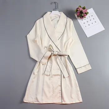 Sexy Women Wedding Bridesmaid Robes Solid Lingerie Satin Bathrobe Full Sleeve Summer Dressing Gown Nightwear
Sexy Women Wedding Bridesmaid Robes Solid Lingerie Satin Bathrobe Full Sleeve Summer Dressing Gown Nightwear