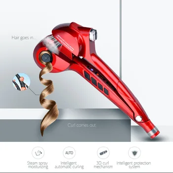 Professional Hair Curler Automatic Steam Hair Curling Iron LED Digital Display Ceramic Curling Wand Vapor Hairs Styling Tool 0
Professional Hair Curler Automatic Steam Hair Curling Iron LED Digital Display Ceramic Curling Wand Vapor Hairs Styling Tool 0