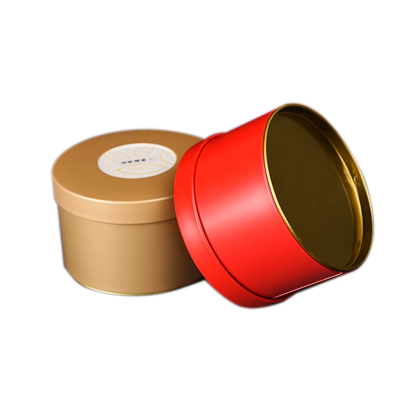 Xin Jia Yi Packaging Iron Box Tea Small Red Yellow Round Metal Storage With Customized Paper Label Stikcer Logo Cases
Xin Jia Yi Packaging Iron Box Tea Small Red Yellow Round Metal Storage With Customized Paper Label Stikcer Logo Cases