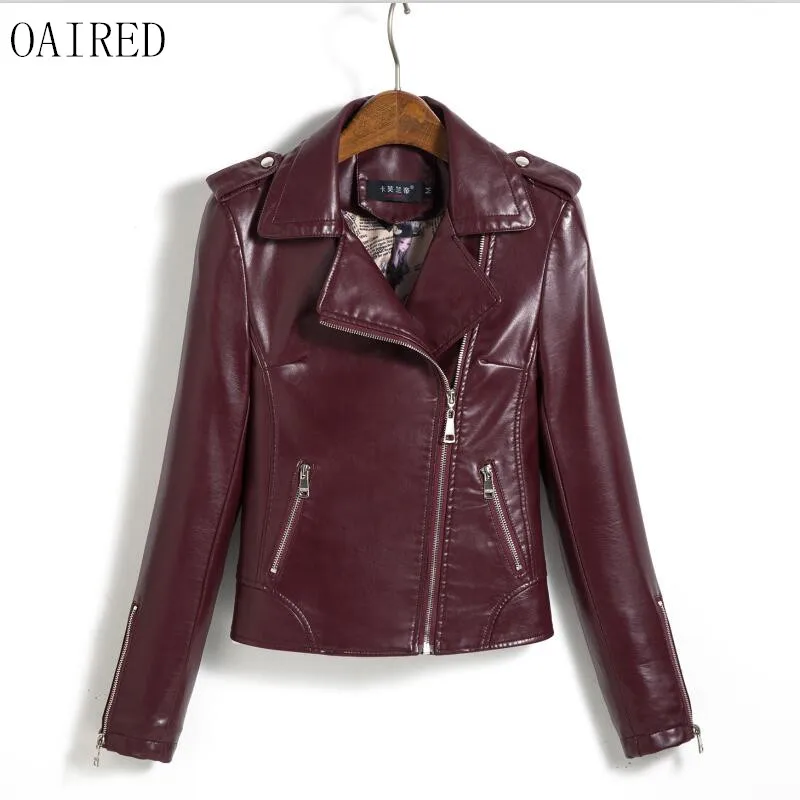 Plus Size Ladies Leather Jacket Women New 2019 Leather Coat Women Short Slim Motorcycle Leather Clothing Female Outerwear OAIRED
Plus Size Ladies Leather Jacket Women New 2019 Leather Coat Women Short Slim Motorcycle Leather Clothing Female Outerwear OAIRED
