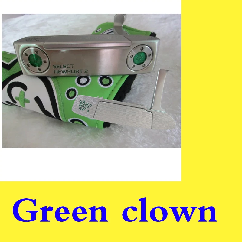 NEWPORT 2 Green Clown Edition SELECT Golf Putter Clubs 33/34/35inch Grip Optional Colour With HeadCover
NEWPORT 2 Green Clown Edition SELECT Golf Putter Clubs 33/34/35inch Grip Optional Colour With HeadCover
