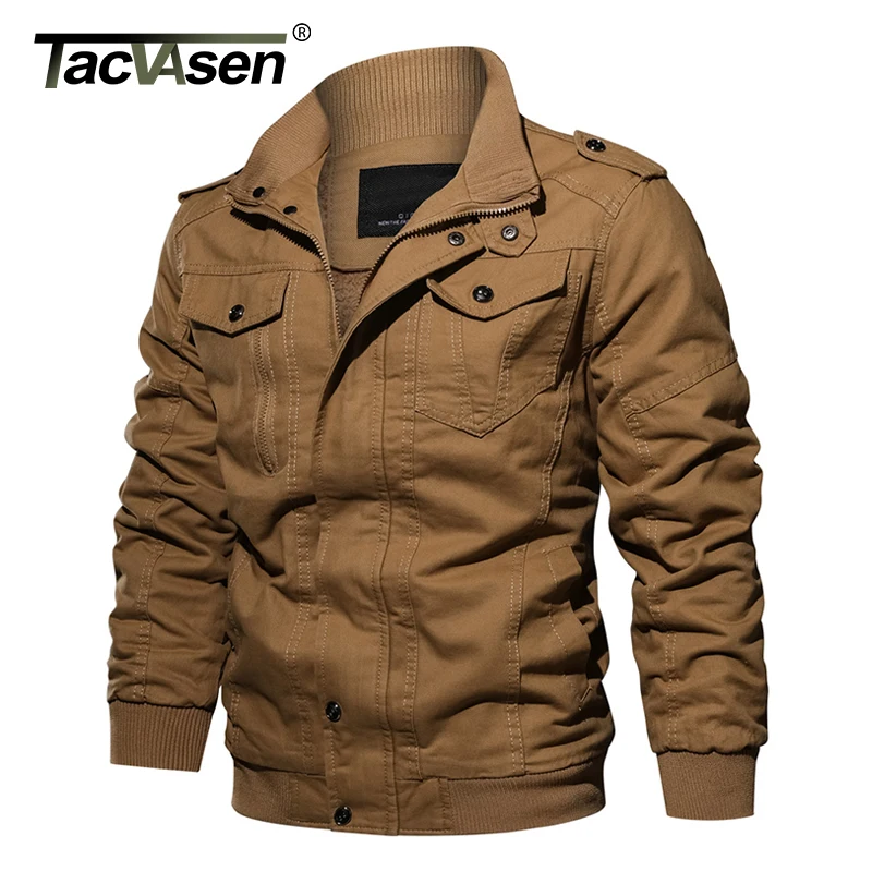 TACVASEN Winter Men Jacket Coat Military Thermal Fleece Jacket Thick Men's Army Pilot Jacket Air Force Casual Cargo Jaqueta
TACVASEN Winter Men Jacket Coat Military Thermal Fleece Jacket Thick Men's Army Pilot Jacket Air Force Casual Cargo Jaqueta