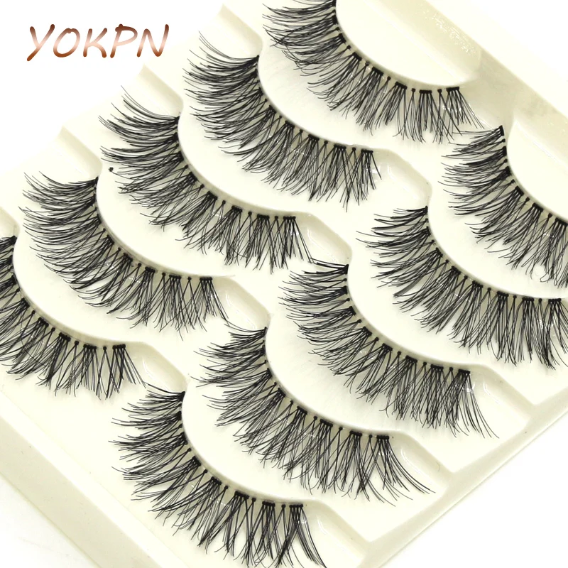YOKPN Makeup False Eyelashes End Of Eye Elongated Cross False Eyelashes Natural-looking Thick False Eyelashes
YOKPN Makeup False Eyelashes End Of Eye Elongated Cross False Eyelashes Natural-looking Thick False Eyelashes
