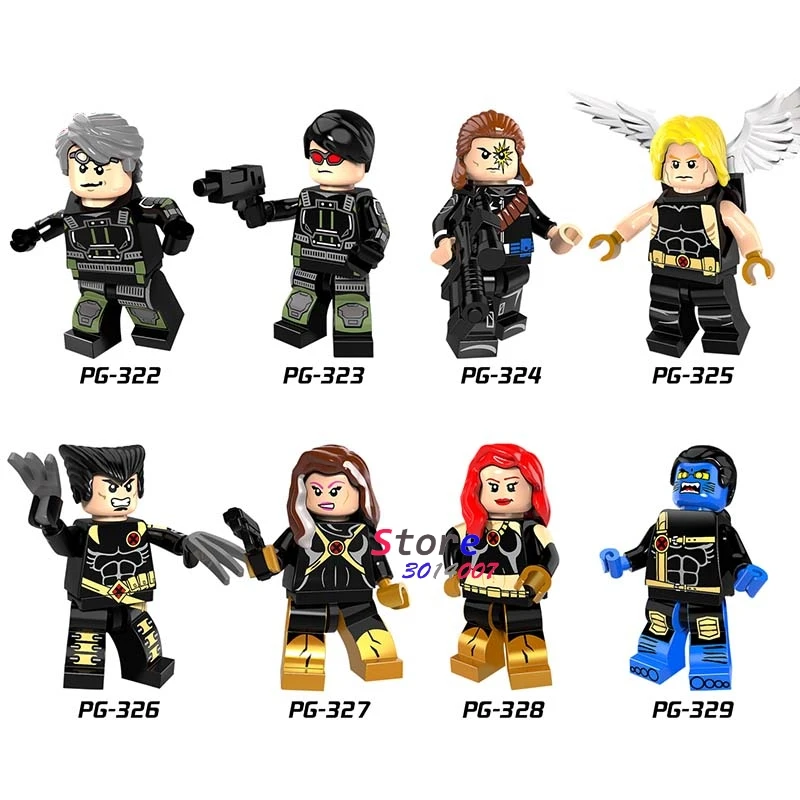 Single Longshot Ultimate Angel Wolverine Rogue Jean Grey Beast Quicksilver Cyclops building blocks toys for children
Single Longshot Ultimate Angel Wolverine Rogue Jean Grey Beast Quicksilver Cyclops building blocks toys for children