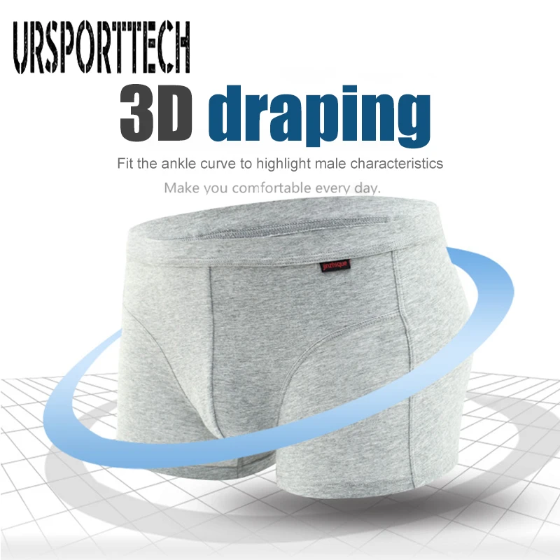 New Brand Underwear Men Boxers Grey Cotton Breathable Boxer Men Underwear U Convex Pouch Sexy Underpants Solid Homewear Shorts
New Brand Underwear Men Boxers Grey Cotton Breathable Boxer Men Underwear U Convex Pouch Sexy Underpants Solid Homewear Shorts