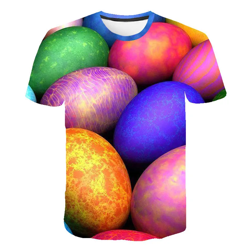 Funny Design Male 3D T-Shirts Fashion Festval t-shirt Easter Series Unique Colorful Egg 3D Print O-Neck Tops Tees Men Streetwear
Funny Design Male 3D T-Shirts Fashion Festval t-shirt Easter Series Unique Colorful Egg 3D Print O-Neck Tops Tees Men Streetwear