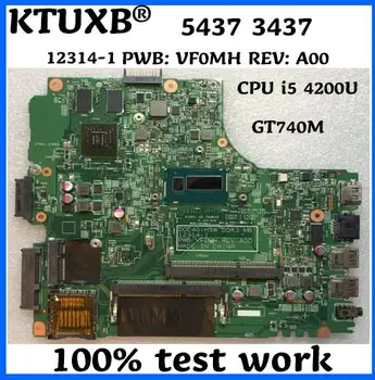 KTUXB 12314-1 PWB: VF0MH REV: A00 for DELL 5437 3437 notebook motherboard CPU i5 4200U GT740M 2G DDR3 100% test work
KTUXB 12314-1 PWB: VF0MH REV: A00 for DELL 5437 3437 notebook motherboard CPU i5 4200U GT740M 2G DDR3 100% test work