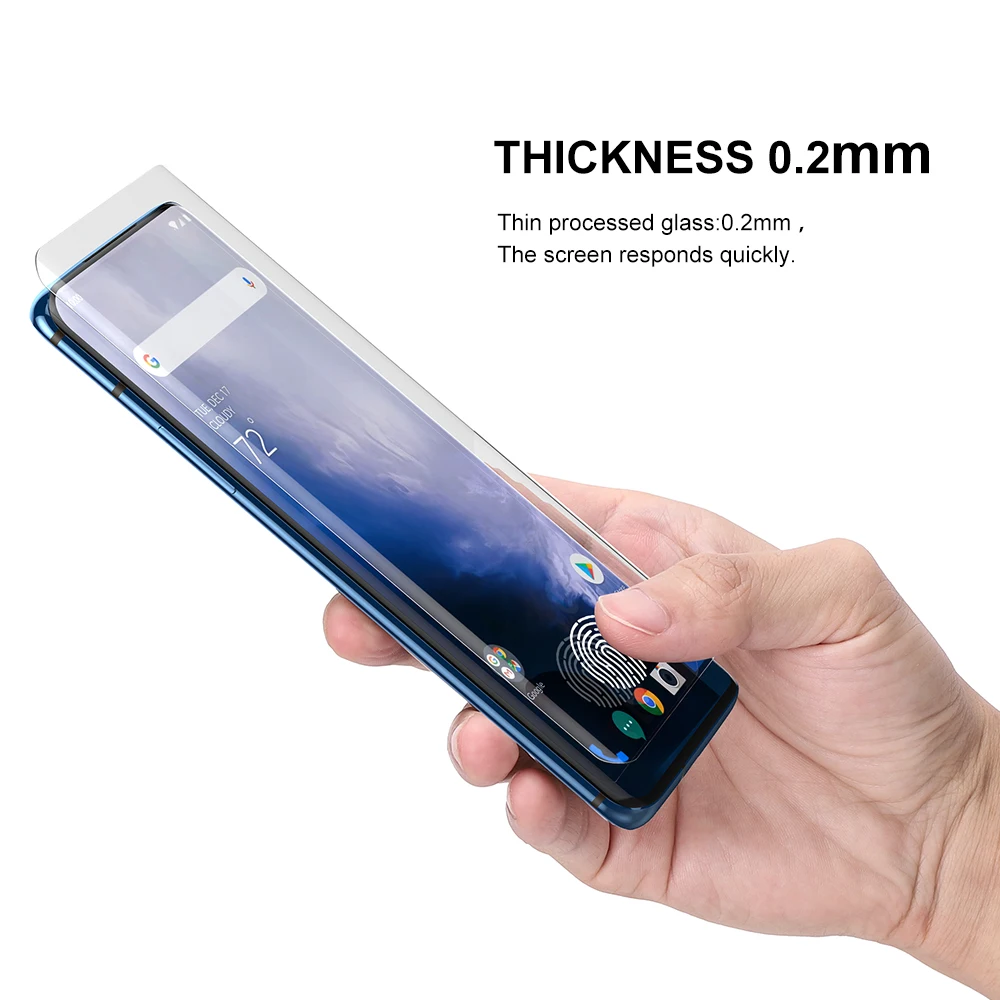 Защитная пленка для экрана с разблокировкой по отпечатку пальца Oneplus 7 Pro 7T