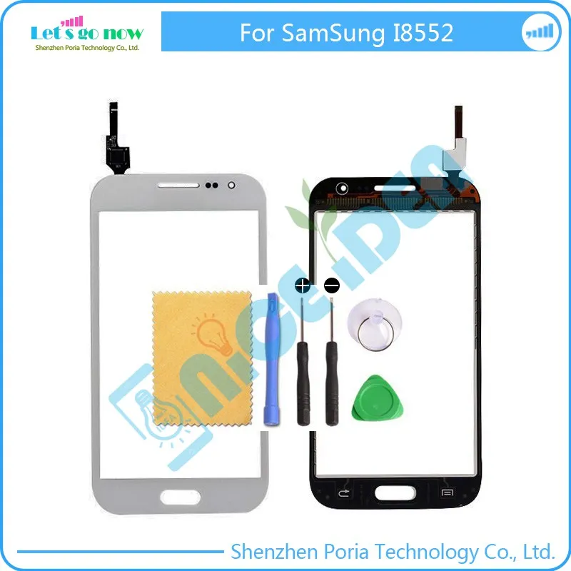 FLPORIA For Samsung Galaxy Win i8552 Glass Lens Touch Screen Digitizer With Track Number+Free Tools
FLPORIA For Samsung Galaxy Win i8552 Glass Lens Touch Screen Digitizer With Track Number+Free Tools