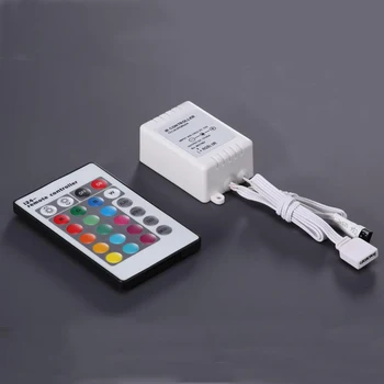 hot sell rgb DC12v led flexible 24key led controller rgb LED Strip IR Remote Controller for 5050 strip light free shipping
hot sell rgb DC12v led flexible 24key led controller rgb LED Strip IR Remote Controller for 5050 strip light free shipping