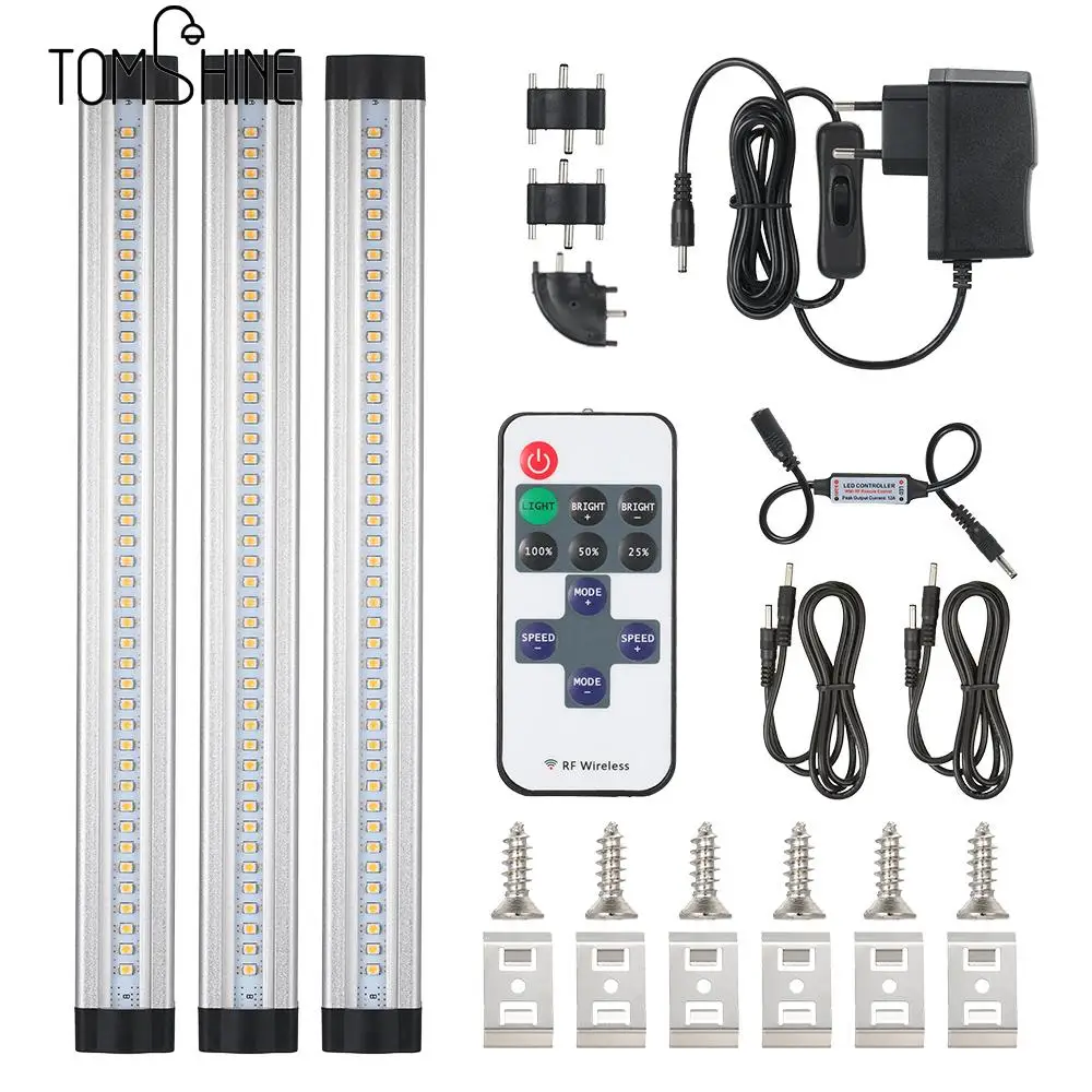 3pcs/set smd 2835 LED bar light remote control Dimmable 100-240v Under Cabinet Light Kitchen Light LED bar light Hard Rigid Bar
3pcs/set smd 2835 LED bar light remote control Dimmable 100-240v Under Cabinet Light Kitchen Light LED bar light Hard Rigid Bar