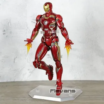 MAFEX No.022 Avengers Iron Man MARK XLV MK45 PVC Action Figure Toy Collection Movable Model
MAFEX No.022 Avengers Iron Man MARK XLV MK45 PVC Action Figure Toy Collection Movable Model