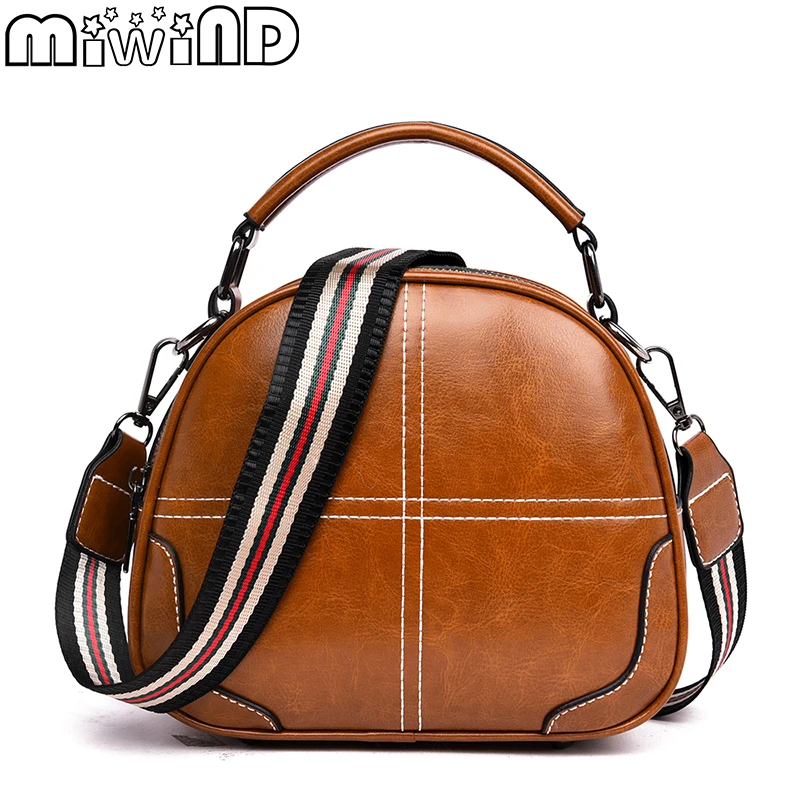 Women Shoulder Messenger Bags High Quality PU Leather Top-handle Evening Fashion Double-layer Sandwich Round Bag MIWIND 2019 New
Women Shoulder Messenger Bags High Quality PU Leather Top-handle Evening Fashion Double-layer Sandwich Round Bag MIWIND 2019 New