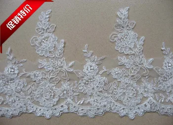 3D Beautiful Flower Corded Lace Fabric Trim Ivory DIY Wedding Dress 15Meters Off White
3D Beautiful Flower Corded Lace Fabric Trim Ivory DIY Wedding Dress 15Meters Off White