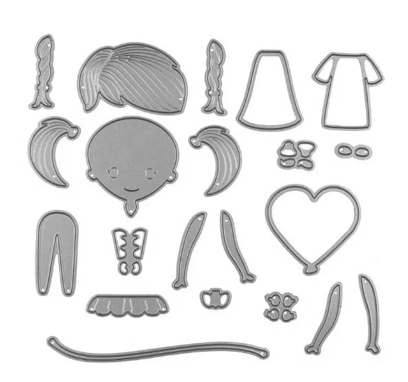 Boy and girl metal cutting dies DIY Die Cut Stencil Decorative Scrapbooking Craft Card stencils template
Boy and girl metal cutting dies DIY Die Cut Stencil Decorative Scrapbooking Craft Card stencils template