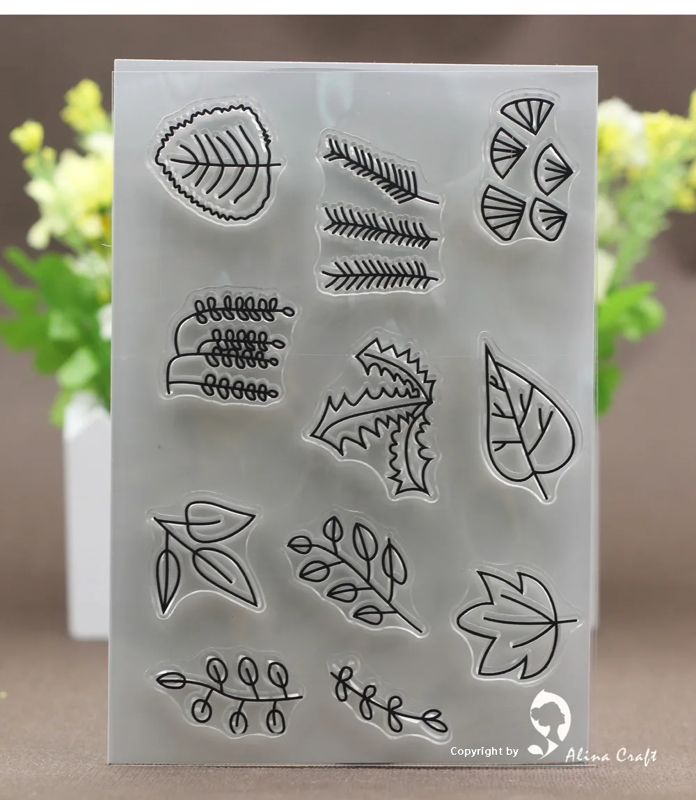 AlinaCraft CLEAR STAMPS leaf spring collection DIY Scrapbooking Card album paper craft silicon rubber roller transparent stamps
AlinaCraft CLEAR STAMPS leaf spring collection DIY Scrapbooking Card album paper craft silicon rubber roller transparent stamps