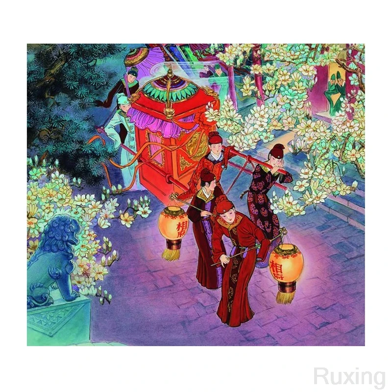 5d diy diamond painting Ancient Chinese sedan chair Cross Stitch Diamond embroidery Diamond Mosaic Personalized home decoration
5d diy diamond painting Ancient Chinese sedan chair Cross Stitch Diamond embroidery Diamond Mosaic Personalized home decoration