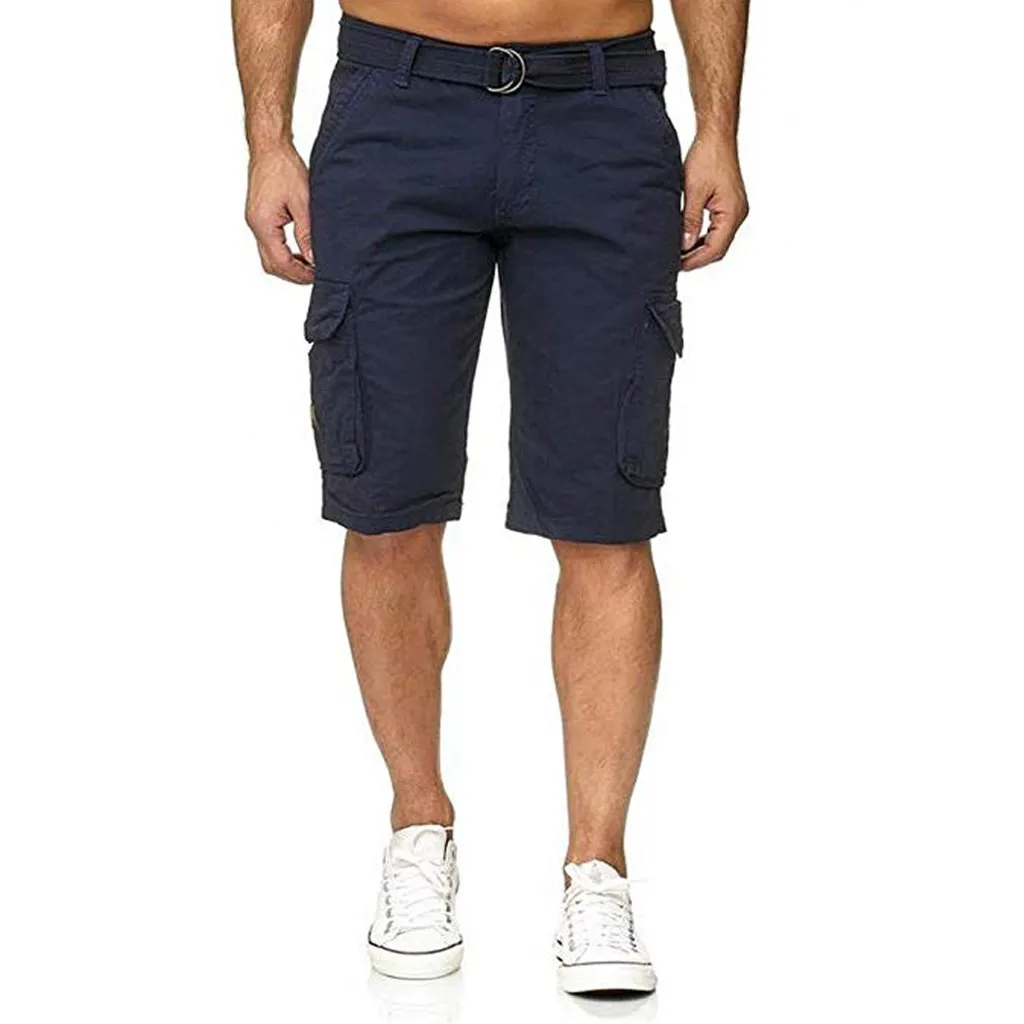 Men's Shorts Summer calf-length Men's Button Solid Color Cotton Multi-Pocket Overalls Shorts Cargo Short Pant Mens Military
Men's Shorts Summer calf-length Men's Button Solid Color Cotton Multi-Pocket Overalls Shorts Cargo Short Pant Mens Military