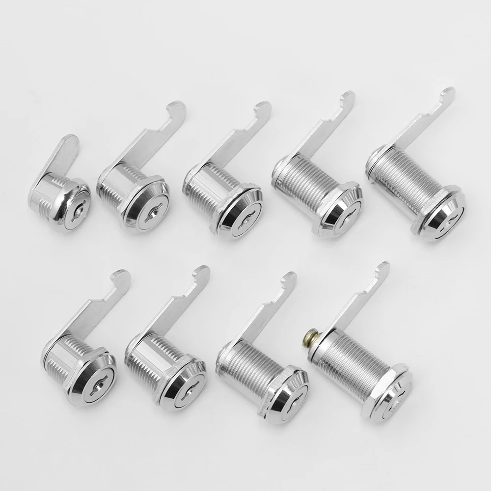 1SET Reliable 10/16/20/25mm Cam Lock for Door Cabinet Mailbox Drawer Cupboard with 2 Keys Hardware Accessory Office Supply
1SET Reliable 10/16/20/25mm Cam Lock for Door Cabinet Mailbox Drawer Cupboard with 2 Keys Hardware Accessory Office Supply