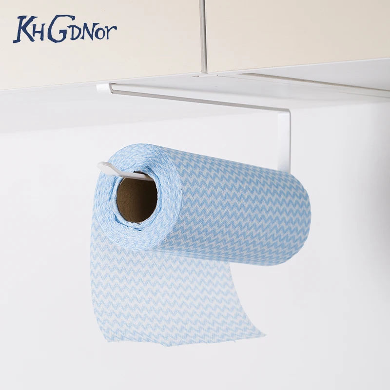 KHGDNOR Iron Roll Paper Rack Kitchen Cupboard Hanging Paper Towel Holder Rack Tissue Cling Film Storage Rack
KHGDNOR Iron Roll Paper Rack Kitchen Cupboard Hanging Paper Towel Holder Rack Tissue Cling Film Storage Rack