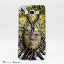 3843CA Tree face woman Transparent Hard Cover Case for Galaxy A3 A5 A7 A8 Note 2 3 4 5 J5 J7 Grand 2 & Prime