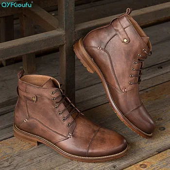 QYFCIOUFU Mens Bespoke Handmade Retro Brogue Dress Boots Full Genuine Leather Lace Up Short Boots Goodyear Chelsea Boots
QYFCIOUFU Mens Bespoke Handmade Retro Brogue Dress Boots Full Genuine Leather Lace Up Short Boots Goodyear Chelsea Boots