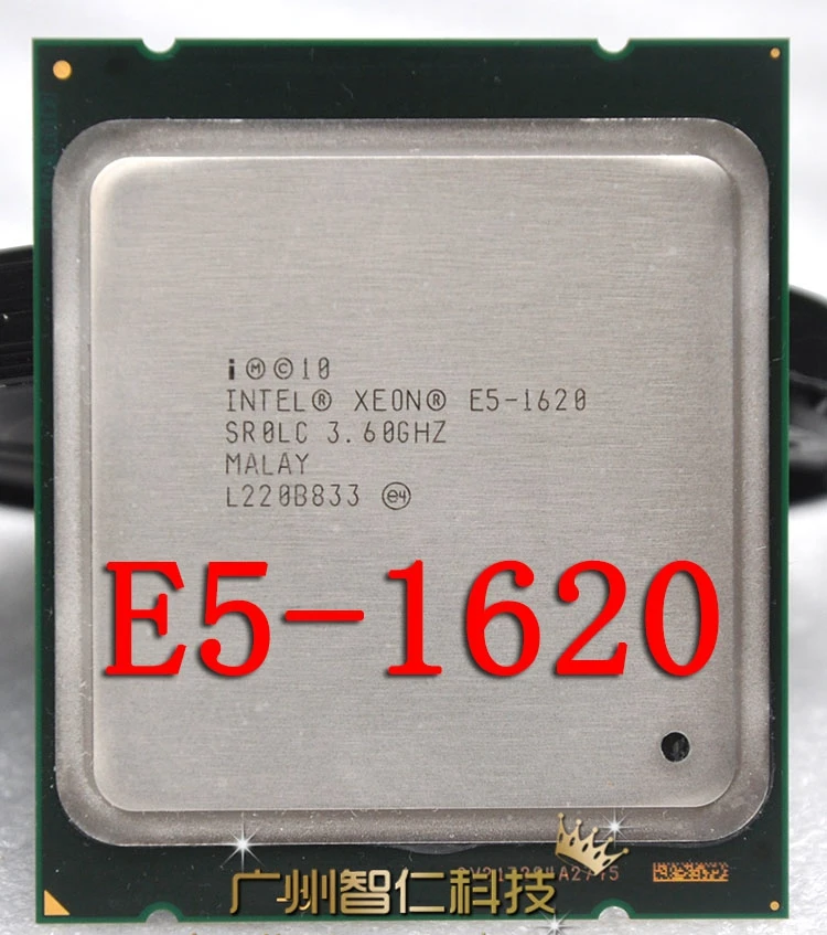 Процессор Intel Xeon E5 1620 3 6 GHz 4 ядра 10 Mb cache Socket 2011 cpu SR0LC | Компьютеры и офис