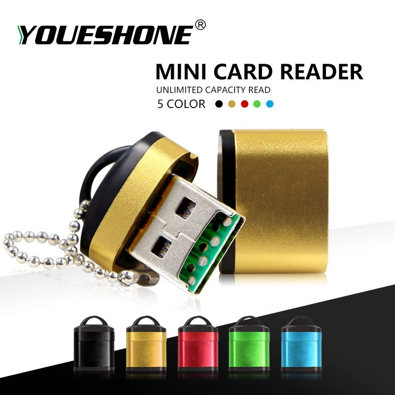 Colorful Super mini sd Card Reader Tiny USB 2.0 Memory Card Reader Adapter hot-sale For Micro SD SDHC TF with key chain
Colorful Super mini sd Card Reader Tiny USB 2.0 Memory Card Reader Adapter hot-sale For Micro SD SDHC TF with key chain