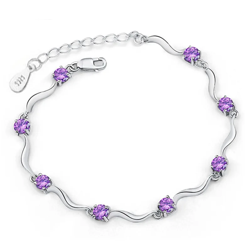 charm silver crystal bracelet for women newest gift in jewelry bracelets bangles fine jewelry
charm silver crystal bracelet for women newest gift in jewelry bracelets bangles fine jewelry