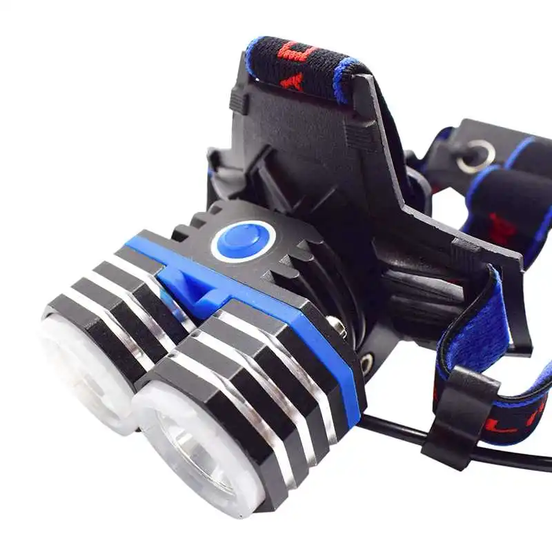 2000 Lumen XML-T6 High Power LED Head Torch Led Rechargeable Headlamp Flashlight Forehead Head Lamp Headlight 18650 Waterproof
2000 Lumen XML-T6 High Power LED Head Torch Led Rechargeable Headlamp Flashlight Forehead Head Lamp Headlight 18650 Waterproof