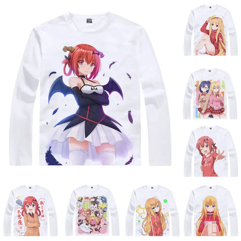 Coolprint Anime Shirt Gabriel DropOut T-Shirts Multi-style Long Sleeve Gabriel White Tenma Gab Satania Cosplay Kawaii Shirts
Coolprint Anime Shirt Gabriel DropOut T-Shirts Multi-style Long Sleeve Gabriel White Tenma Gab Satania Cosplay Kawaii Shirts