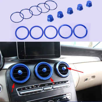 Front Air Vent Outlet Dec Blue Ring Cover Trim For Mercedes-Benz GLC Class X205 2016-2017 & C Class W205 2015-2017
Front Air Vent Outlet Dec Blue Ring Cover Trim For Mercedes-Benz GLC Class X205 2016-2017 & C Class W205 2015-2017