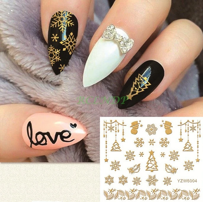 gold sticker for nail art all decoration slider Merry Christmas Snowman Tree adhesive decal manicure lacquer foil accessoires
gold sticker for nail art all decoration slider Merry Christmas Snowman Tree adhesive decal manicure lacquer foil accessoires