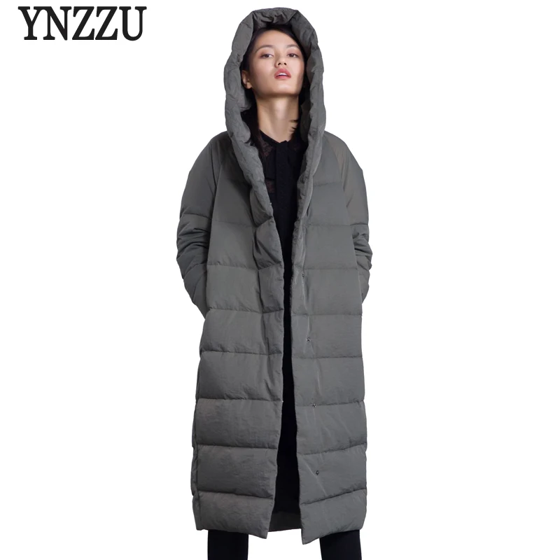YNZZU Brand 2018 Winter Women Long Down Jackets Casual Loose Duck Down Coats with Hooded High Quality Warm Women's Jacket O595
YNZZU Brand 2018 Winter Women Long Down Jackets Casual Loose Duck Down Coats with Hooded High Quality Warm Women's Jacket O595