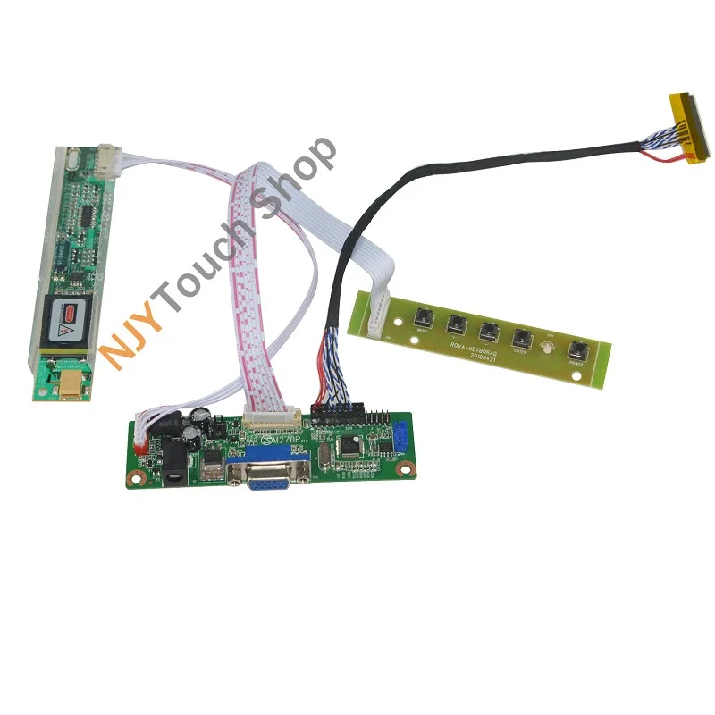 VGA LCD Controller Board Work for B154EW08 B154EW08 V.1 B154EW08 V.0 LCD Panel
VGA LCD Controller Board Work for B154EW08 B154EW08 V.1 B154EW08 V.0 LCD Panel