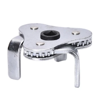 Universal auto Oil Filter Wrench Adjustable 3 Jaw Triangle Remover 55-95mm(2 1/8" Inch-3 3/4" Inches) for 10mm(1/2'') Drive
Universal auto Oil Filter Wrench Adjustable 3 Jaw Triangle Remover 55-95mm(2 1/8" Inch-3 3/4" Inches) for 10mm(1/2'') Drive