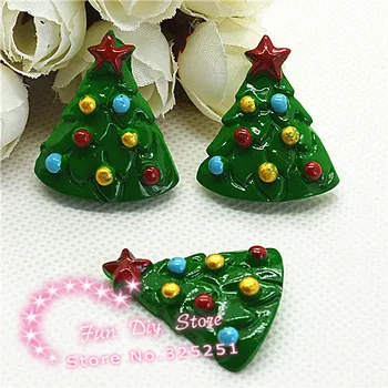 resin Christmas tree Flat Back cabochon for decoration 50pcs/lot 26*30mm
resin Christmas tree Flat Back cabochon for decoration 50pcs/lot 26*30mm