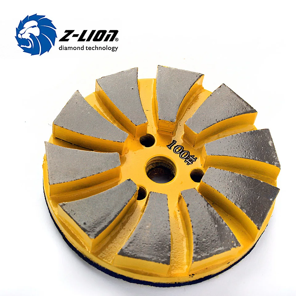 Z-LION 80mm Concrete Polishing Disc Metal bond Diamond Polishing Pad Grinding Disc Wet Use For Concrete Floor Polish Renovation
Z-LION 80mm Concrete Polishing Disc Metal bond Diamond Polishing Pad Grinding Disc Wet Use For Concrete Floor Polish Renovation