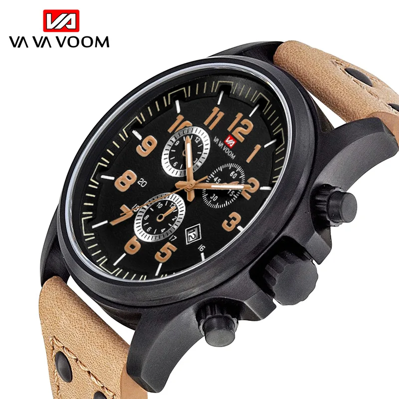 Men's military outdoor sports watch explosive calendar quartz waterproof belt watch
Men's military outdoor sports watch explosive calendar quartz waterproof belt watch