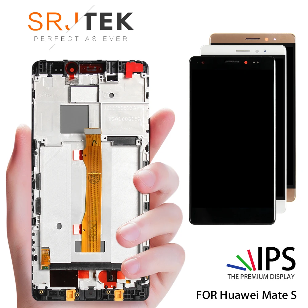 ORIGINAL 5.5" AMOLED For HUAWEI Mate S LCD Display with Touch Screen Digitizer Assembly Repair Replacement Parts CRR-L09
ORIGINAL 5.5" AMOLED For HUAWEI Mate S LCD Display with Touch Screen Digitizer Assembly Repair Replacement Parts CRR-L09