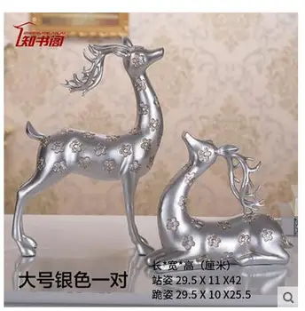 Resin Home Furnishing set European deer Furnishing decoration simulation of Southeast Asian luxury wedding gifts crafts
Resin Home Furnishing set European deer Furnishing decoration simulation of Southeast Asian luxury wedding gifts crafts