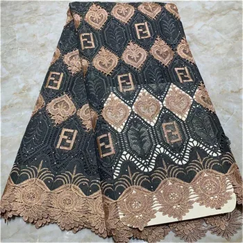 2019 Water Soluble Nigerian Lace Fabric High Quality African Cord Lace With Stones Embroidered Guipure Lace Fabric For Dresses
2019 Water Soluble Nigerian Lace Fabric High Quality African Cord Lace With Stones Embroidered Guipure Lace Fabric For Dresses