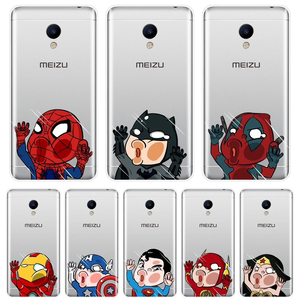 Back Cover For Meizu M6 M5 M3 M2 Note Marvel Batman Superhero Soft Phone Case Silicone For Meizu M2 M3 M3S M5 M5C M5S M6 M6S M6T
Back Cover For Meizu M6 M5 M3 M2 Note Marvel Batman Superhero Soft Phone Case Silicone For Meizu M2 M3 M3S M5 M5C M5S M6 M6S M6T