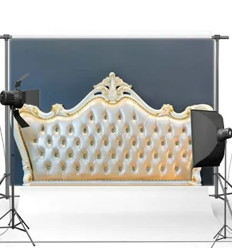 Golden Gold Tufted Headboard Bedroom photo studio background Vinyl cloth High quality Computer Print wedding backdrops
Golden Gold Tufted Headboard Bedroom photo studio background Vinyl cloth High quality Computer Print wedding backdrops