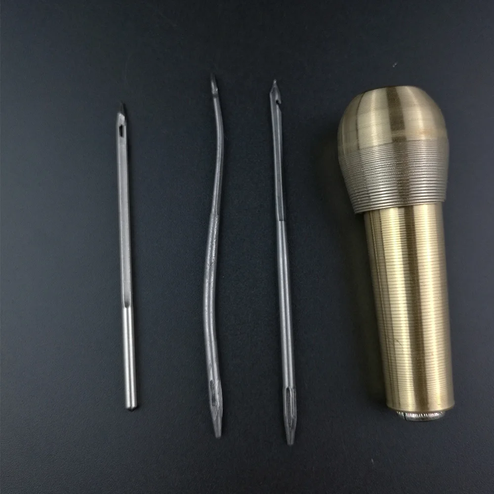 Canvas Leather Sewing Awl Taper-shank Crude Needle Leathercraft Kit Tool Taper-shank Needle Hole Hook+Taper-shank + Needle Hole
Canvas Leather Sewing Awl Taper-shank Crude Needle Leathercraft Kit Tool Taper-shank Needle Hole Hook+Taper-shank + Needle Hole