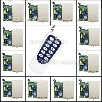AC85V 110V 220V 230V 12CH Radio Wireless Remote Control Switch light lamp LED ON OFF 12 Receivers&1transmitter Output Adjusted
AC85V 110V 220V 230V 12CH Radio Wireless Remote Control Switch light lamp LED ON OFF 12 Receivers&1transmitter Output Adjusted