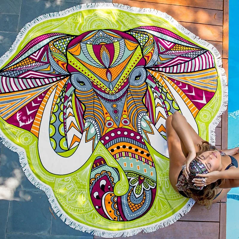 Indian Hot Elephant Beach Throw Towel Tapestry Picnic Mat Blanket New Beach Cover-Ups
Indian Hot Elephant Beach Throw Towel Tapestry Picnic Mat Blanket New Beach Cover-Ups